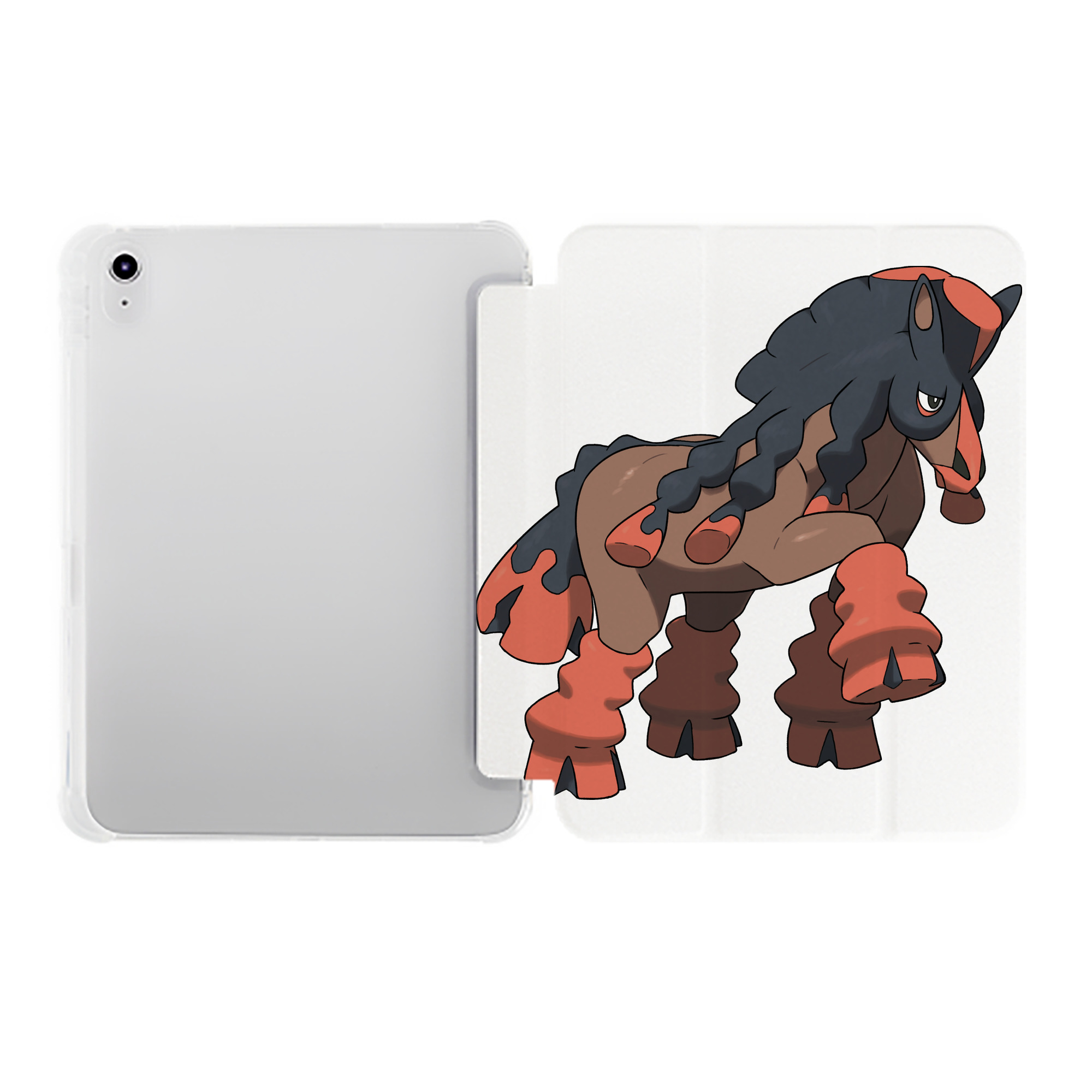 （画像用） ポケットモンスター Pokémon IPad ケース ペン収納付き 三つ折りスタンド PUレザー×シリコン 対応機種9.5/10.5/10.9インチ
